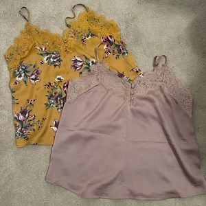 Abercrombie & Fitch Lace Tanks